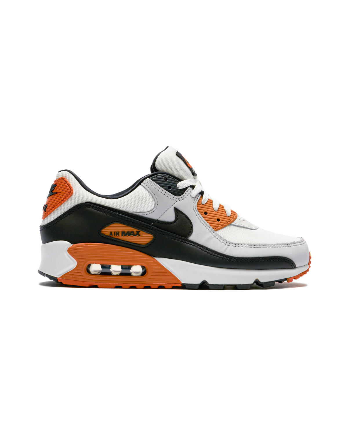 Air max white on sale orange